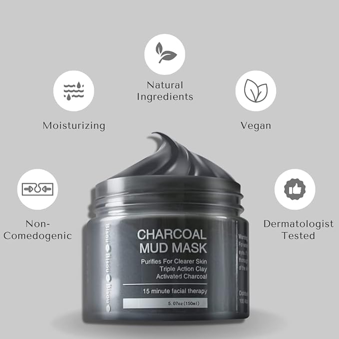 Clay Face Mask Trio with Applicator