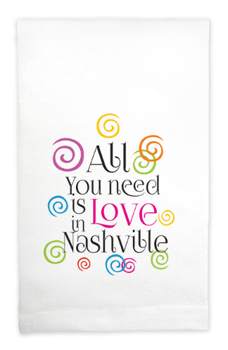 Handmade Cotton Kitchen Towels – Unique Art Designs, Valentines Day Gift
