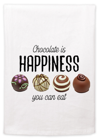 Handmade Cotton Kitchen Towels – Unique Art Designs, Valentines Day Gift