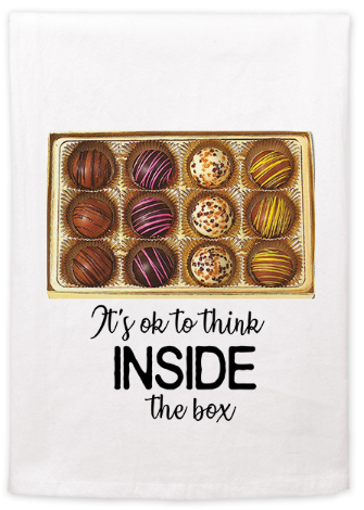 Handmade Cotton Kitchen Towels – Unique Art Designs, Valentines Day Gift