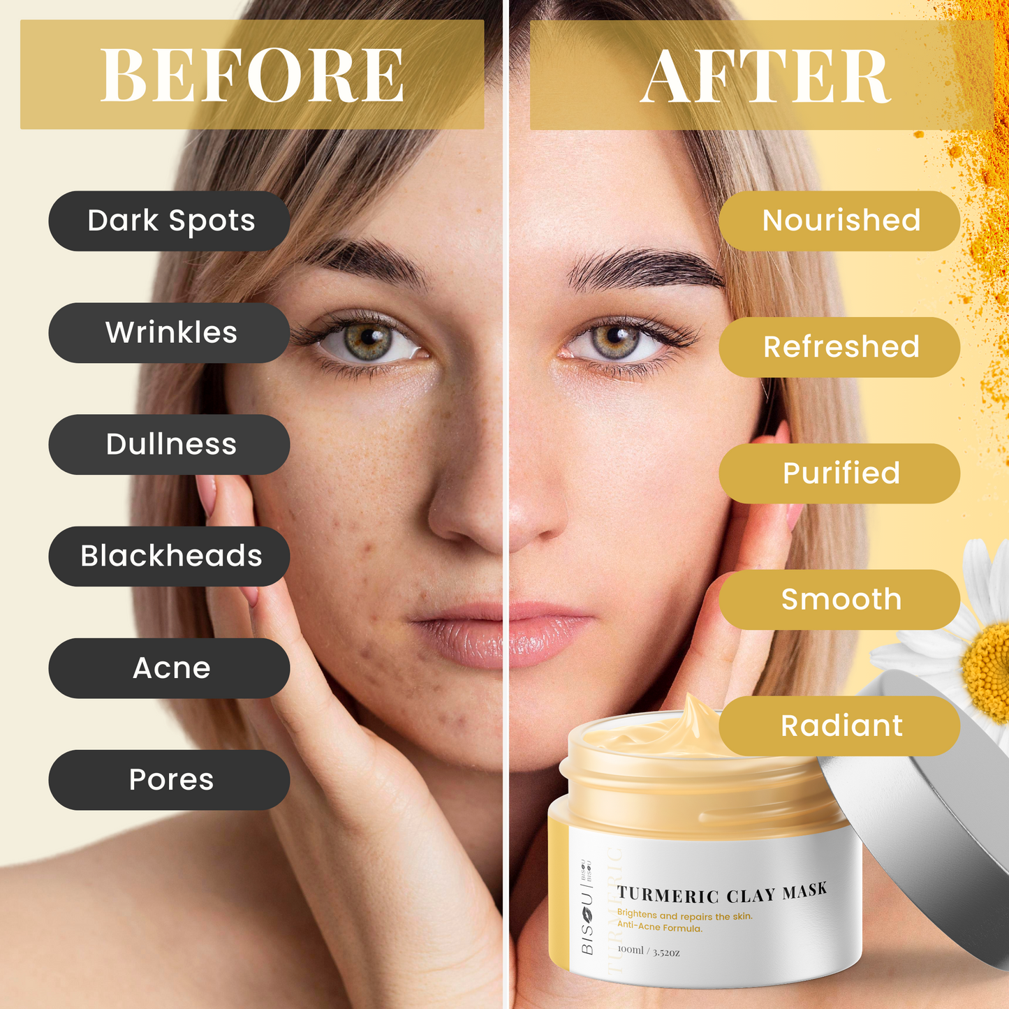 Turmeric Clay Mask